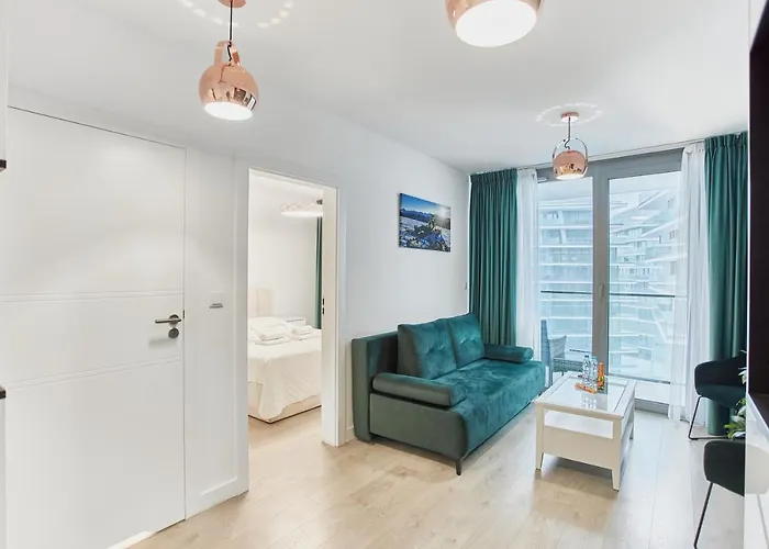 Lägenhet Wave - Emerald - Spa&sea View Miedzyzdroje